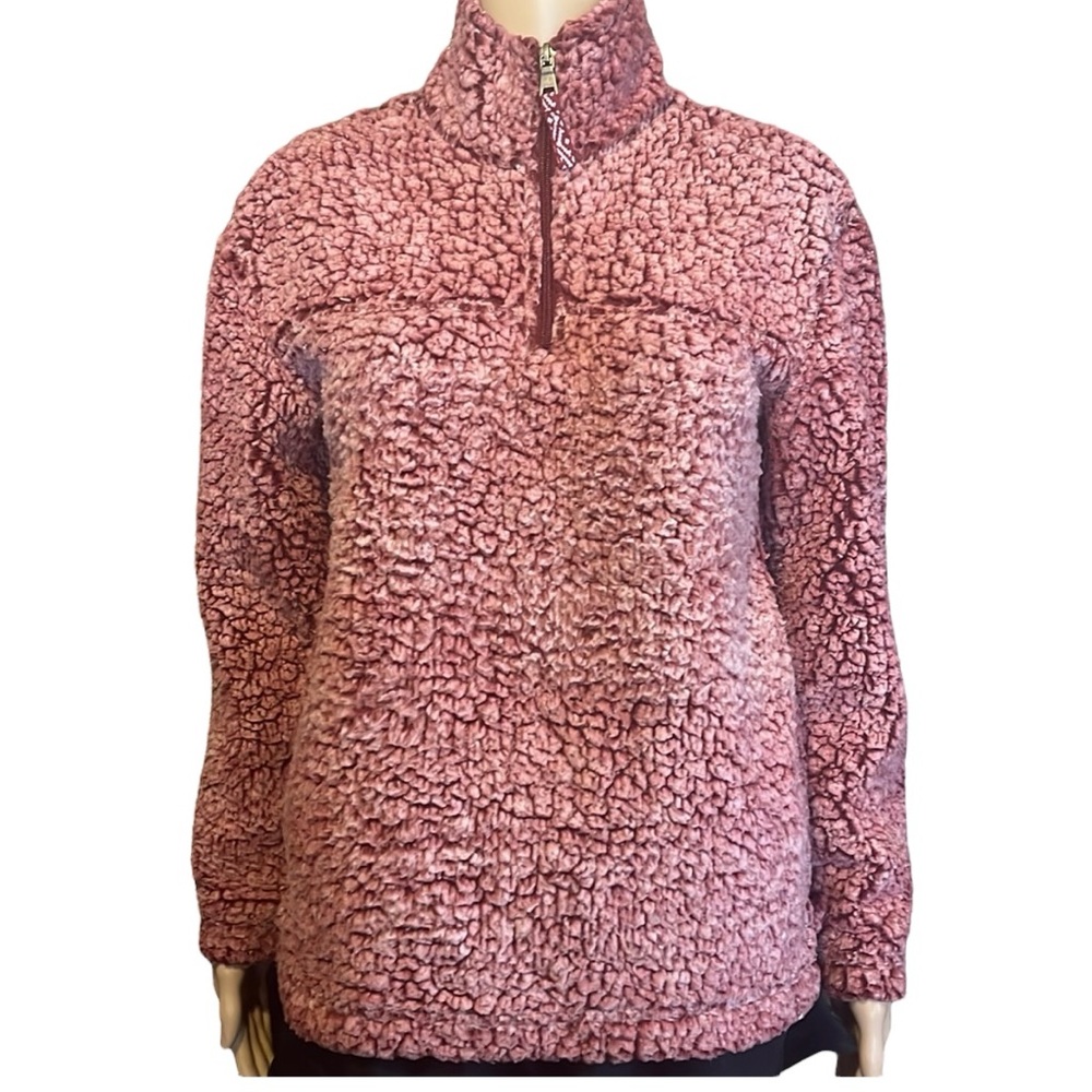 💜💰BOGO FREE Big Girls’ Soft & Warm Quarter Zip Top